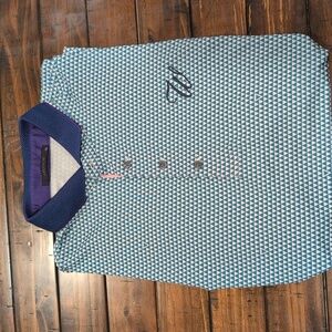 Greyson Volcano Diaries Golf Polo Logo Willet Distillery